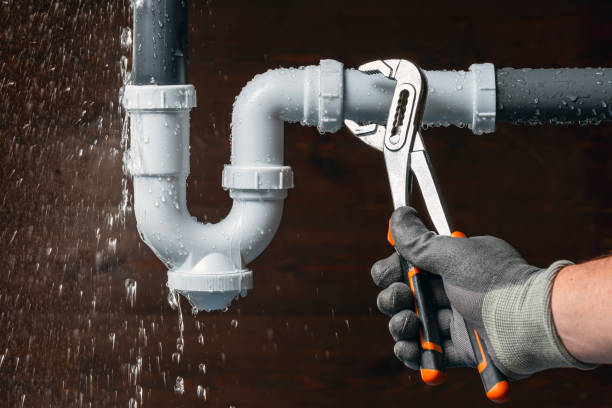 Professional Sewer Line Repair technician working in West College Corner, IN